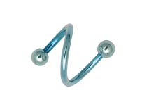 Anello a spirale anodizzato Palline colorate 3 mm |  ITC