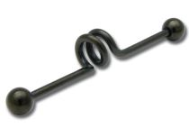 Palle a molla nere in acciaio Barbell 5 mm | Itc