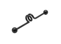 Sfere a molla nere in acciaio Barbell 5 mm |  ITC