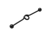 Barbell Steel Black Spiral 10 mm Balls 5 mm |  ITC