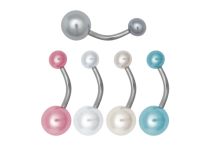 Sfere acriliche in acciaio Banana 5 / 8 mm Perline colorate |  ITC