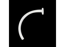 Labret Courbe BioFlex Disc 2 mm |  ITC