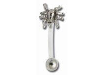 Pallina flessibile a banana 3 mm modello Spider | Itc