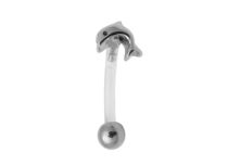 Pallina flessibile Banana 3 mm motivo delfino |  ITC