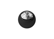 Bouce Acciaio Nero Cristallo colorato a vite 1,6 mm |  ITC