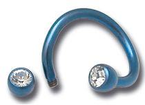 Spirale Titane Double Cristal White | Itc