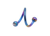 Spirale Titane Double Cristal White |  ITC