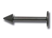 Labret Titanium Black Pointed | Itc