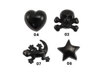 Accessorio Acciaio Vite con motivo nero |  ITC