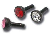 Palla in acciaio Push Clip Cristallo | Itc