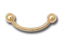 Banana Curva Oro 750 Palline Milleme 3 mm | Itc