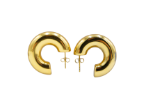 Coppia di orecchini d'oro