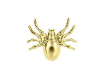 accessorio interno titanio pvd oro 0,9mm motivo spider