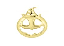 accessorio interno titanio pvd oro 0,9mm motivo zucca