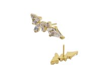 accessoire fileté PVD gold filetage interne 0.9 mm