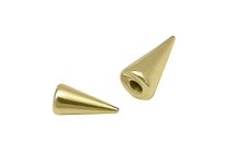 Pennino in acciaio placcato oro con base a vite 3 mm |  ITC