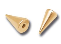 Pennino in acciaio placcato oro con base a vite 3 mm | Itc