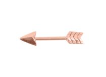 Barbell in acciaio motivo freccia rosa |  ITC