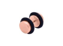 Spina finta in acciaio oro rosa |  ITC