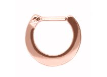Anello per setto nasale in acciaio rosa con cerniera |  ITC