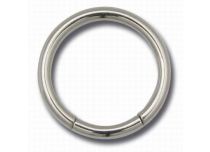 Anello in acciaio a chiusura tonda | Itc