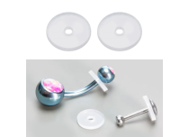 Dischi sterili in silicone, confezione da 2