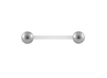 Lot de barbells BioFlex souples avec boules titane ASTM-F136 stériles