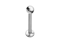 Scatola di 10 pezzi di disco Labret sterile in titanio da 4 mm e sfera da 3 mm |  ITC