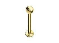 Labret Titane PVD Gold Sterile Ball 3 mm |  ITC