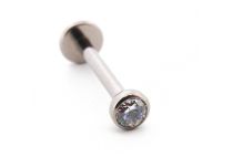 Labret Interne Sterile à Strass Sertis Clos | Itc
