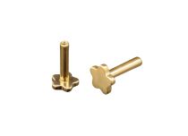Labret Fleur 1,2x6 Titanio PVD ORO interno