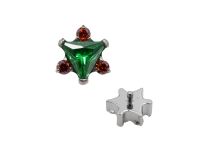 Accessorio triangolare in titanio | Itc