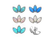 Accessorio senza filo Cromo Cobalto CoCr 0,5X8 motivo 3 petali
