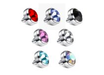 Vite interna a disco in acciaio per 1.6 con cristallo colorato |  ITC