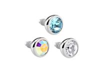 Vite interna a sfera in titanio 2,5 mm Cristallo colorato |  ITC