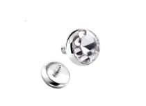 Vite interna a disco in titanio 4 mm Multicrystal Gloss Color |  ITC