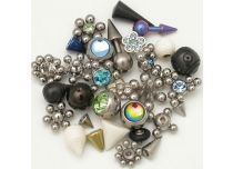 Set di 30 accessori per gioielli a vite 1,6 mm | Itc