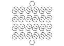 Set di ferri di cavallo in titanio 3 mm |  ITC