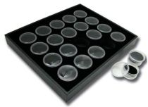 Espositore 20 barattoli rotondi 3cm