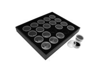 Espositore 20 barattoli rotondi 3cm