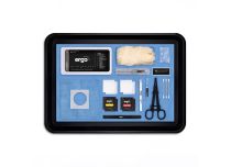 Kit per piercing sterili ESSENTIEL CATHÉTHER - Grigio 16G | ERGO