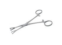Morsetto in acciaio inox a triangolo aperto 5,5 x 11 mm, lunghezza 15,5 cm