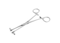 Morsetto per setto in acciaio inox. Tubo esterno