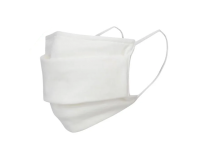 Maschera igienica in tessuto lavabile a 3 strati - Bianco