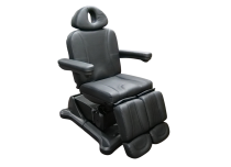 Sedia elettrica a 3 motori nera