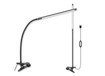 Striscia luminosa a LED con fissaggio a clip, regolabile in 3 colori