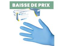Guanti in nitrile blu - senza polvere | SafeTouch