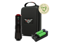 macchina tatuaggio One Black Mat 4 mm - 2 Batterie 2nde vie | FKIrons